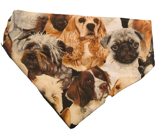 DOGGIE PRINT BANDANA
